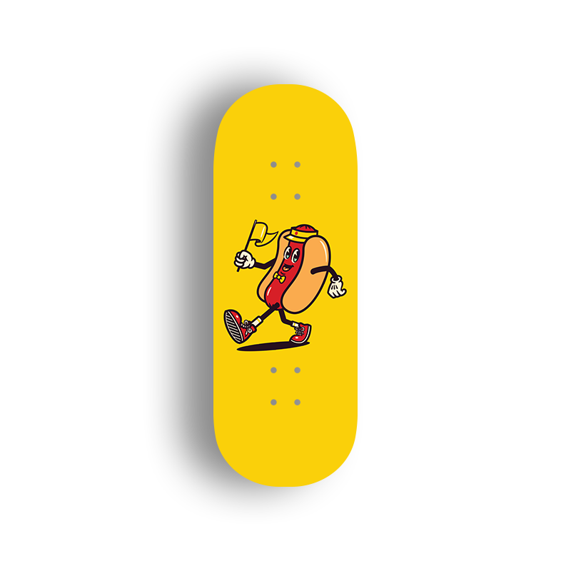 Professional Fingerboard Deck -Popsicle 33.6*96mm-Hotdog – XFlippro