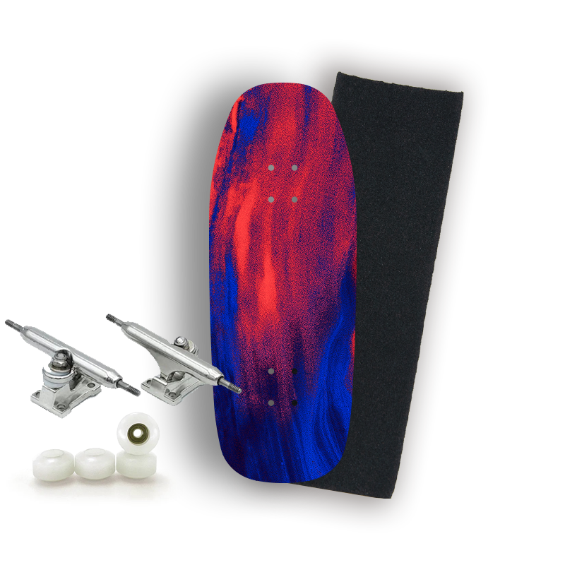 Buy Professional Fingerboard Complete Red and Blue XFlippro