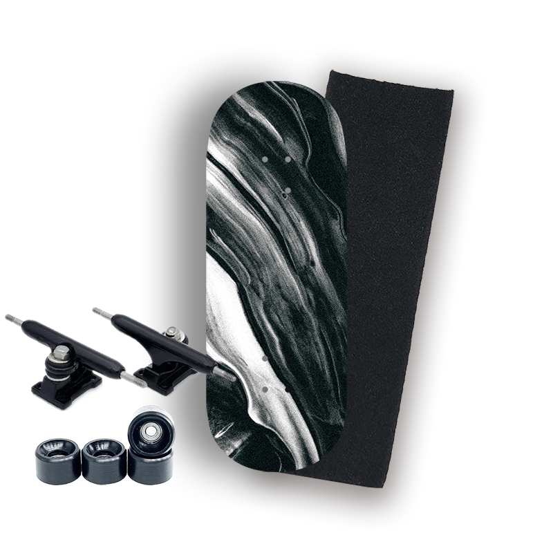 Professional Fingerboard Complete - Black and White
