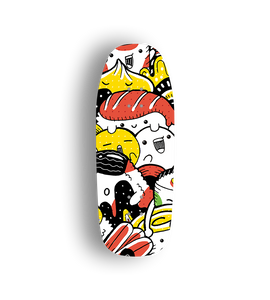 Professional Fingerboard Deck  -Double Sides Printing - Sushi