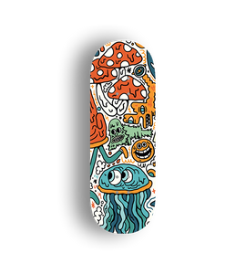 Professional Fingerboard Deck  -Double Sides Printing - Doooodle