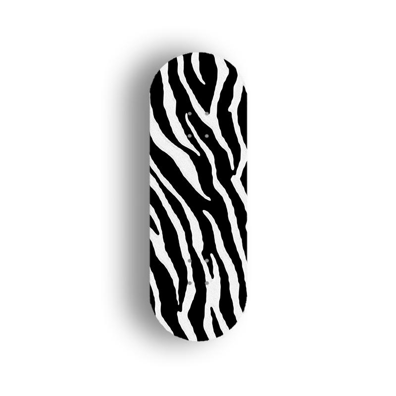 Professional Fingerboard Deck - Zebra