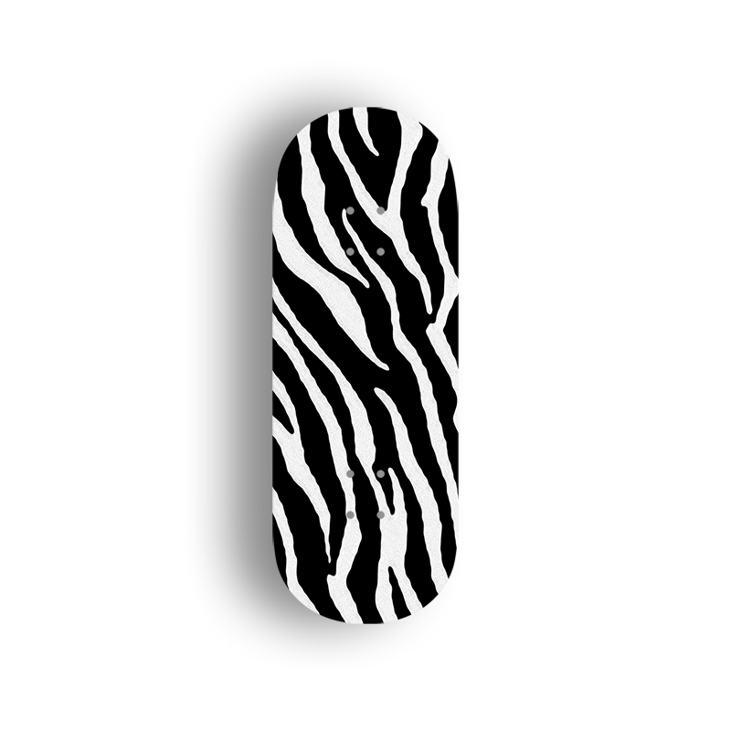 Professional Fingerboard Deck - Zebra
