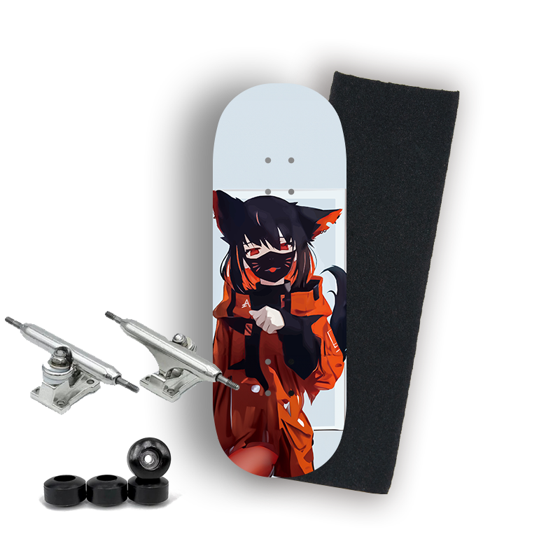 Professional Fingerboard Complete - Cat Girl
