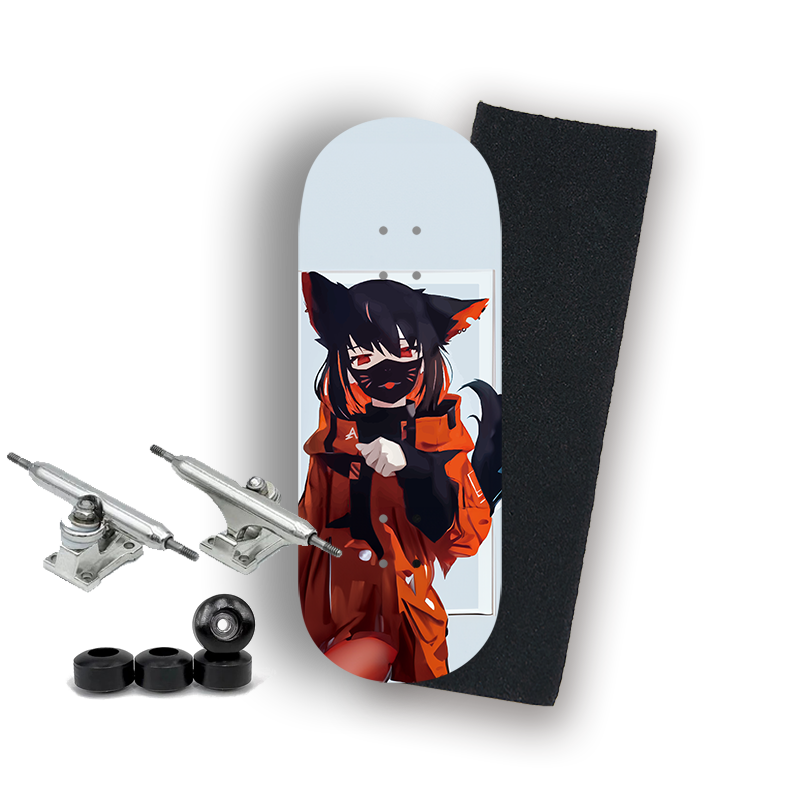 Professional Fingerboard Complete - Cat Girl