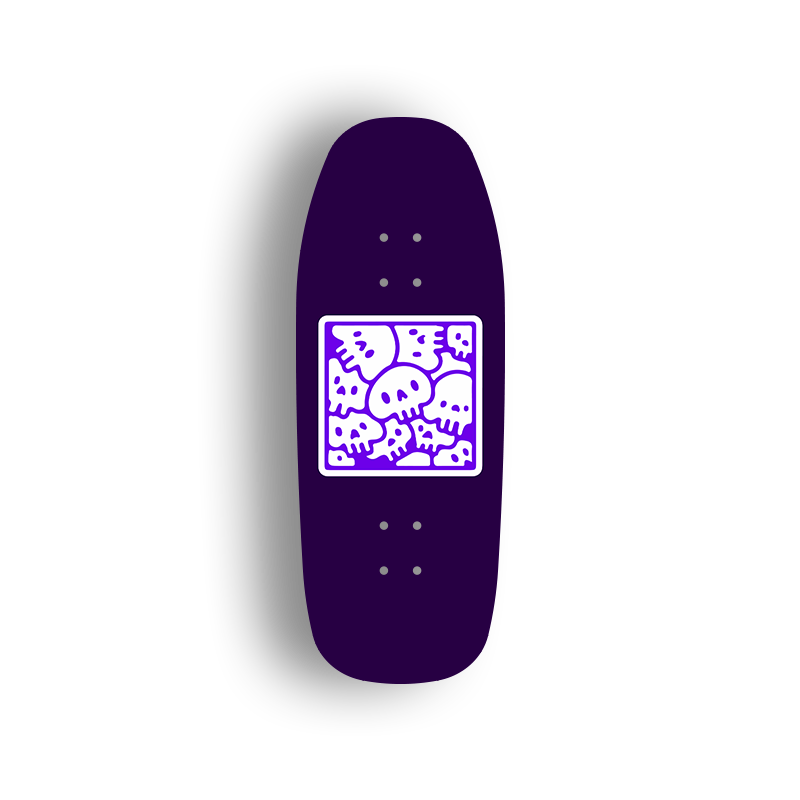 Professional Fingerboard Deck - Skulls