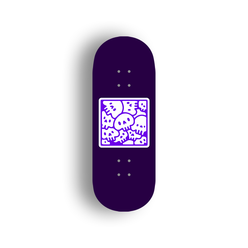 Professional Fingerboard Deck - Skulls
