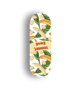 Professional Fingerboard Deck - Bananas White