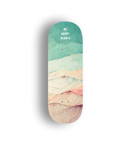 Professional Fingerboard Deck - Be Happy