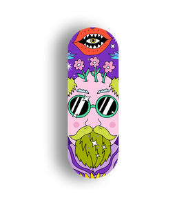 Professional Fingerboard Deck - Psychedelic Guru