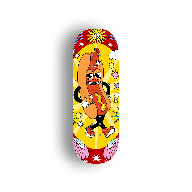 Professional Fingerboard Deck - Hotdog Groove – XFlippro