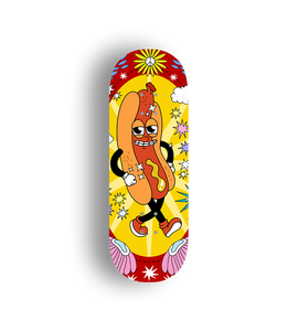 Professional Fingerboard Deck - Hotdog Groove