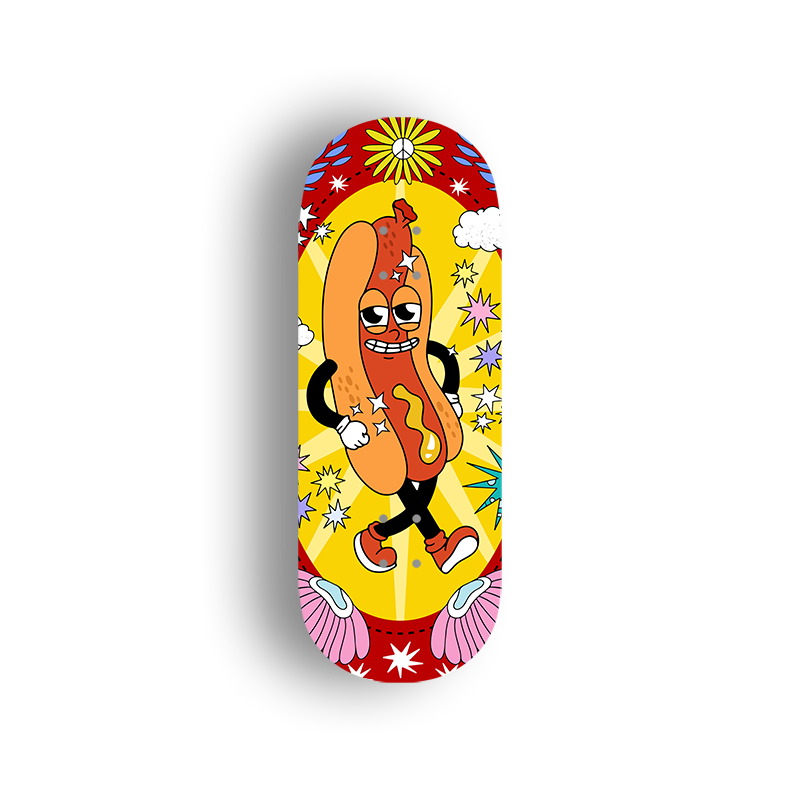 Professional Fingerboard Deck - Hotdog Groove – XFlippro