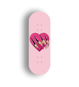 Professional Fingerboard Deck - Heart Claws