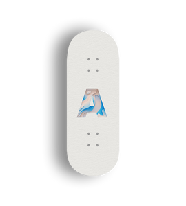 Professional Fingerboard Deck -Popsicle Shape- Alphabet Series （A-Z）