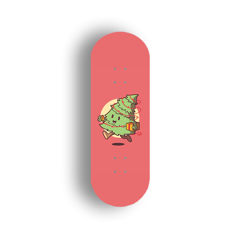 Professional Fingerboard Deck - XMas Tree