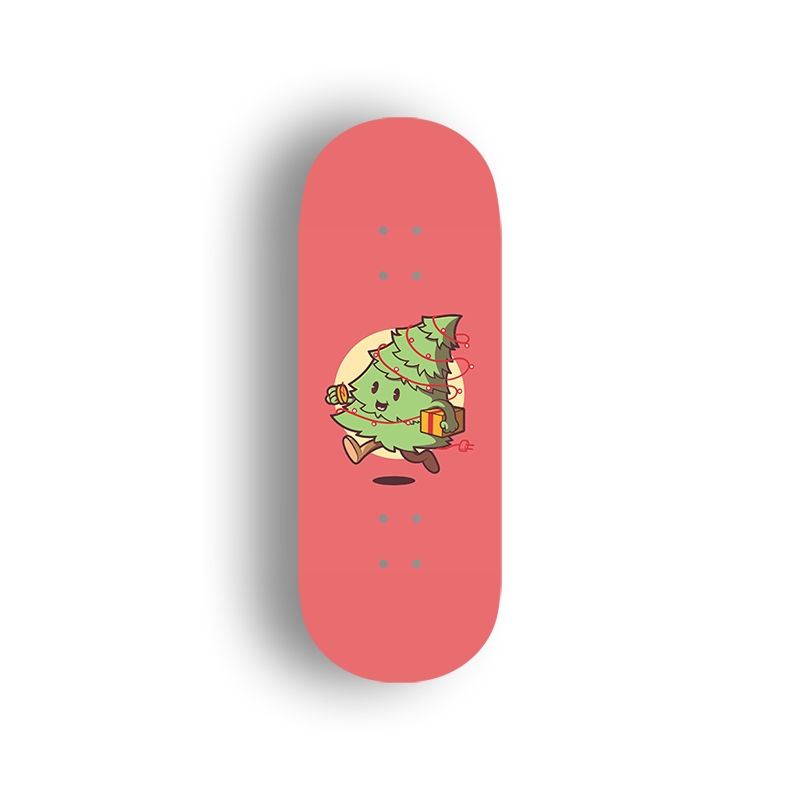 Professional Fingerboard Deck - XMas Tree