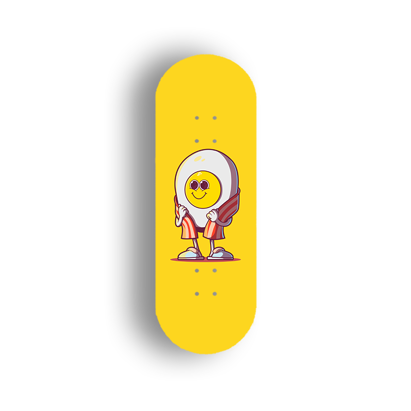 Professional Fingerboard Deck - Cute Egg