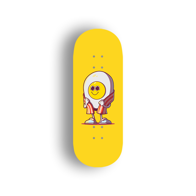 Professional Fingerboard Deck - Cute Egg