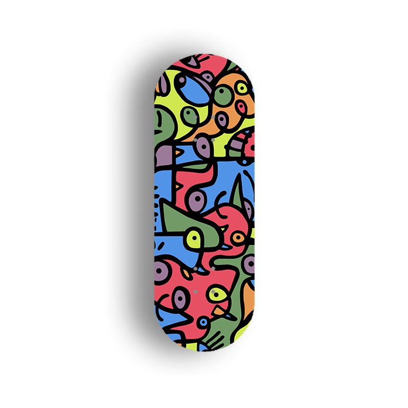 Professional Fingerboard Deck - Graffiti Graphic 03