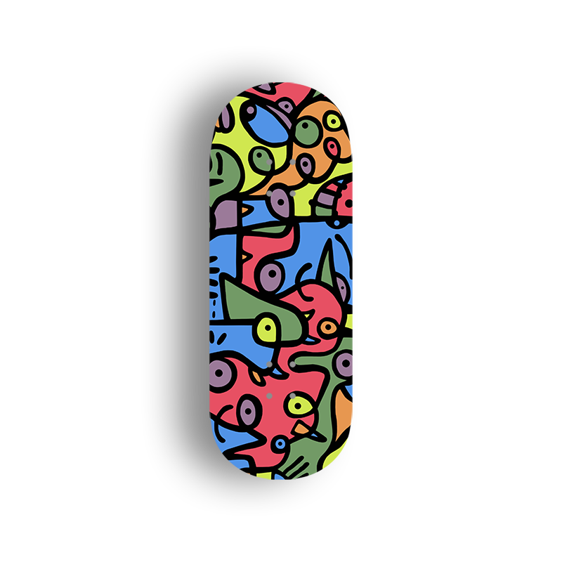 Professional Fingerboard Deck - Graffiti Graphic 03