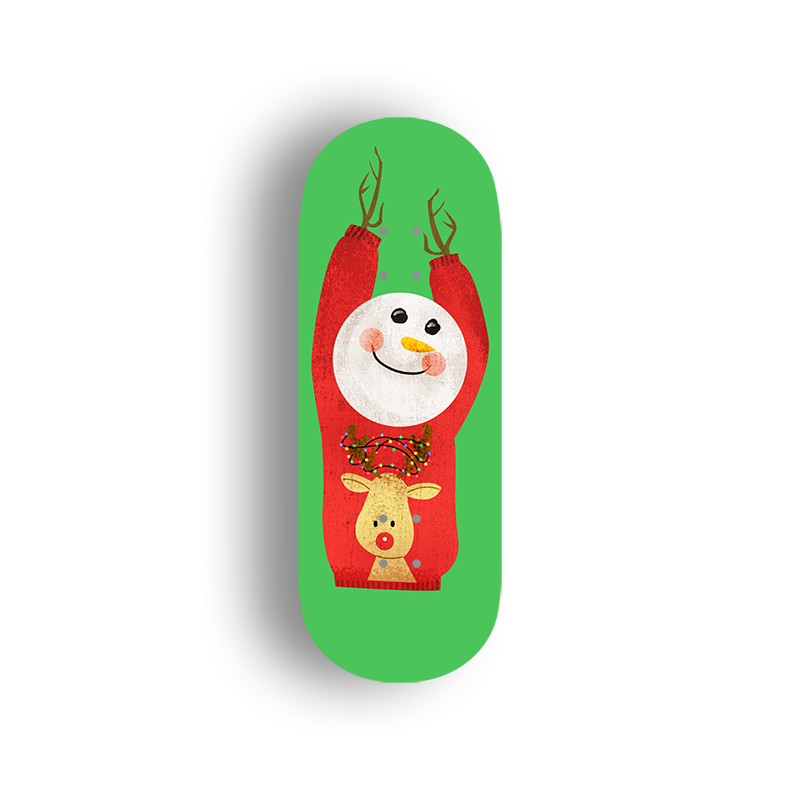 Professional Fingerboard Deck - XMAS Snowman