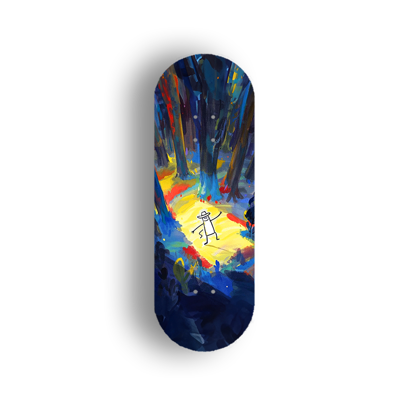 Professional Fingerboard Deck - Wanderlight