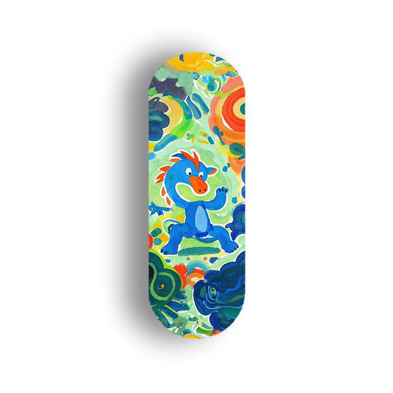 Professional Fingerboard Deck - Skate-a-saurus