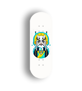 Professional Fingerboard Deck - Lunar Monk