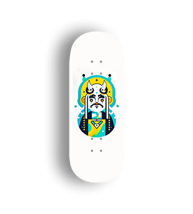 Professional Fingerboard Deck - Lunar Monk