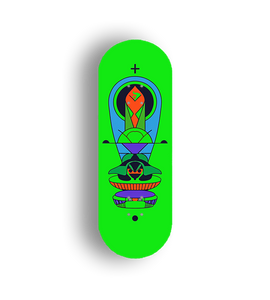 Professional Fingerboard Deck - Neon Oracle
