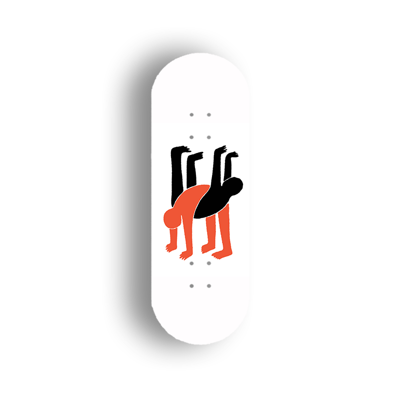 Professional Fingerboard Deck - Balance Split
