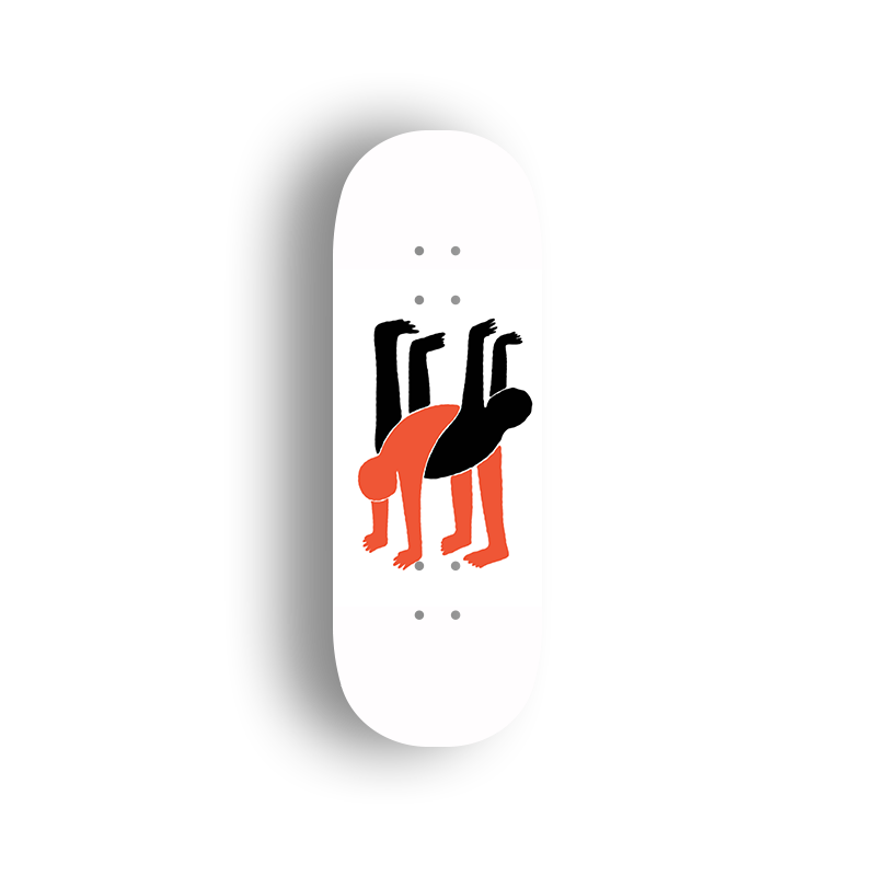 Professional Fingerboard Deck - Balance Split