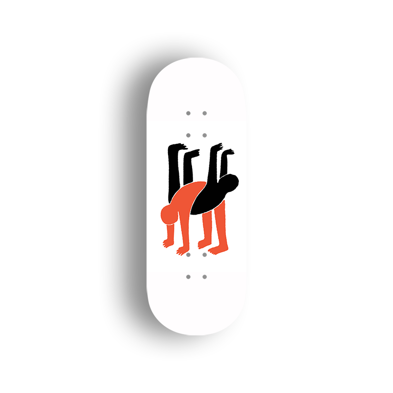 Professional Fingerboard Deck - Balance Split