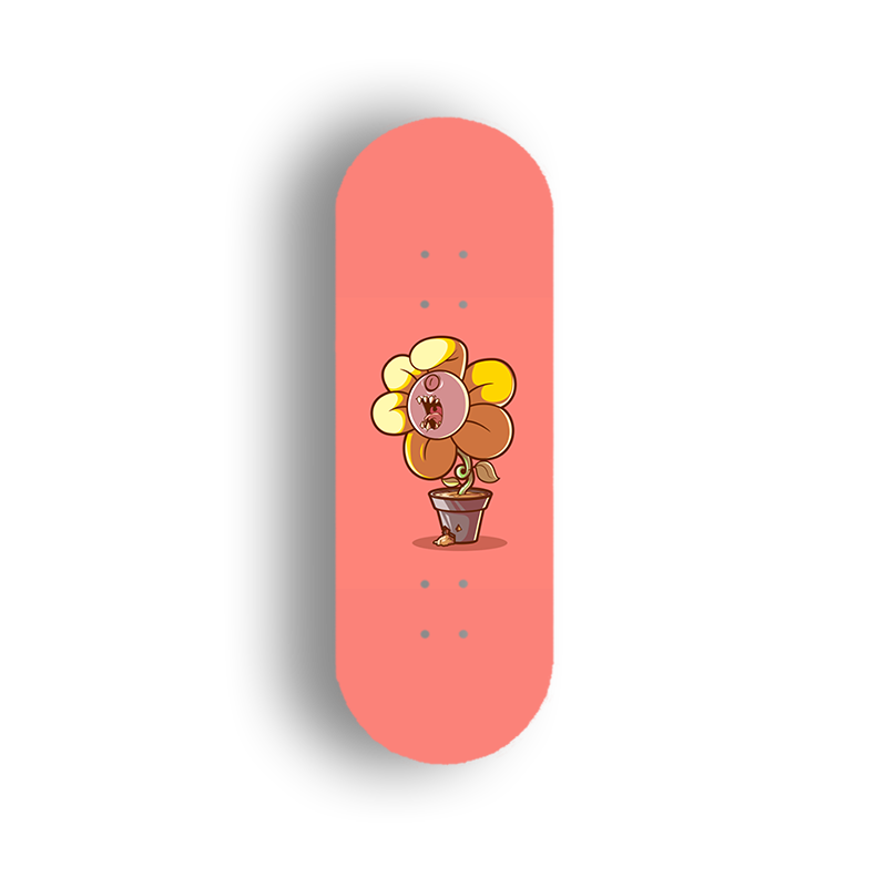 Professional Fingerboard Deck - Chomp Bloom