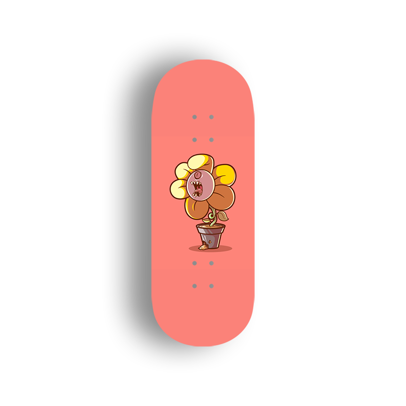 Professional Fingerboard Deck - Chomp Bloom