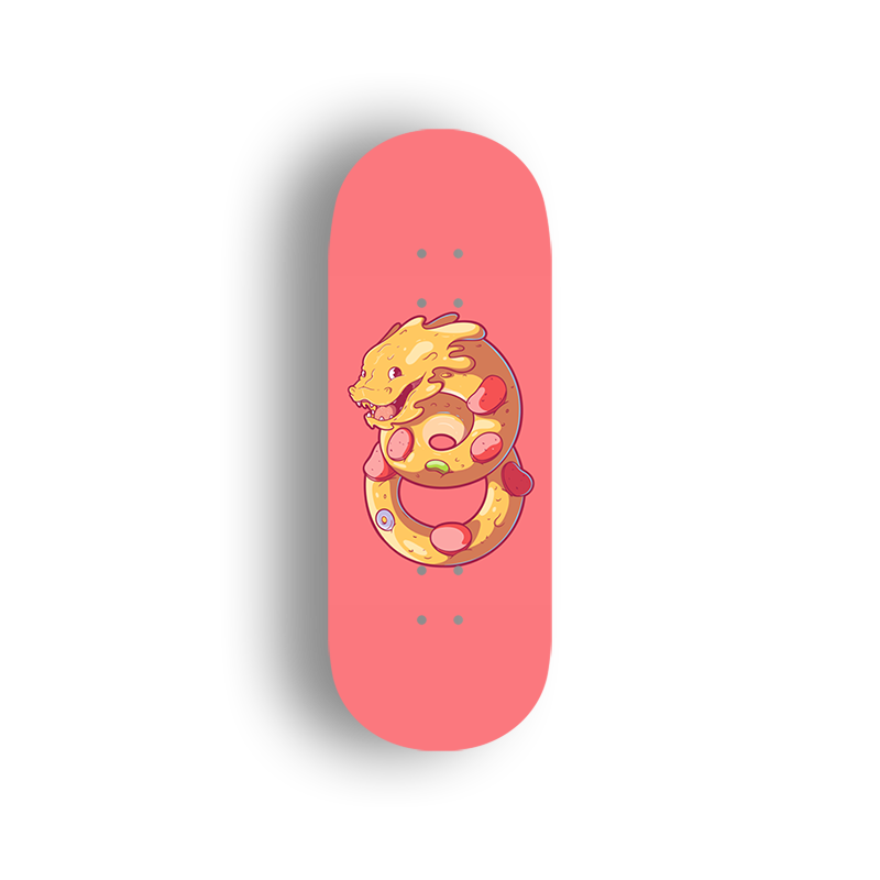 Professional Fingerboard Deck - Dough Dragon