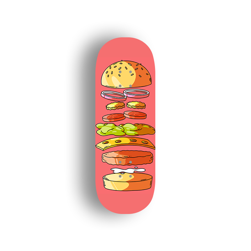 Professional Fingerboard Deck - Stacked Up