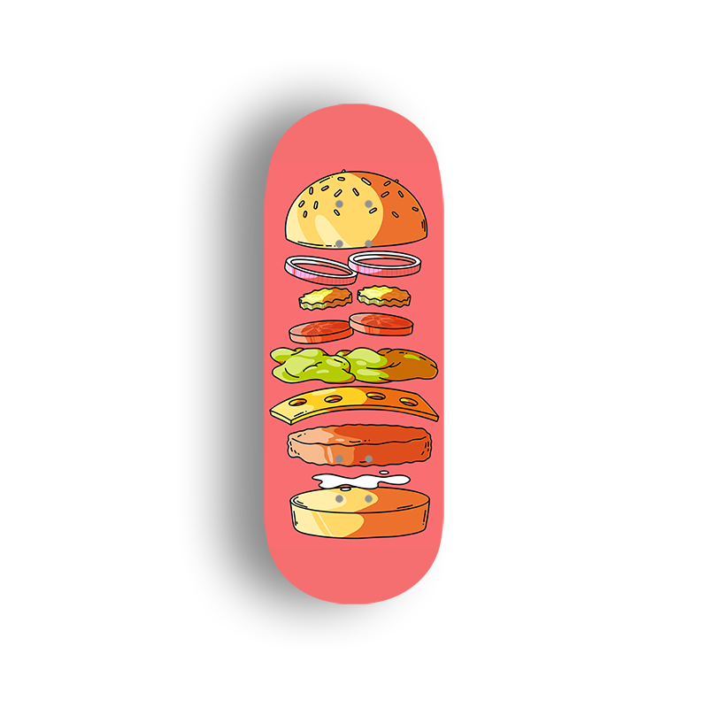 Professional Fingerboard Deck - Stacked Up