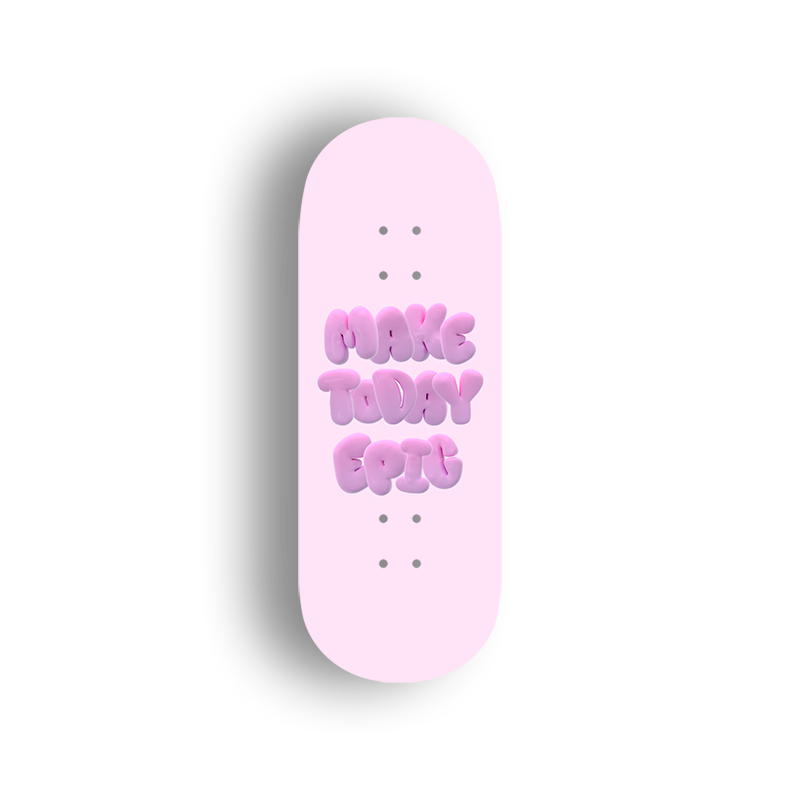 Professional Fingerboard Deck - Epic Bubble