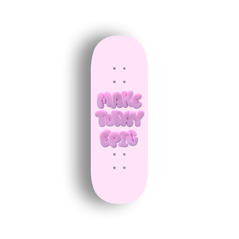 Professional Fingerboard Deck - Epic Bubble