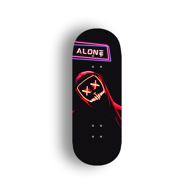 Professional Fingerboard Deck - ALONE
