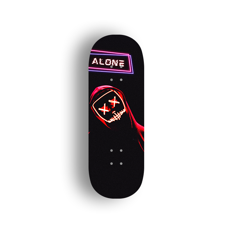 Professional Fingerboard Deck - ALONE