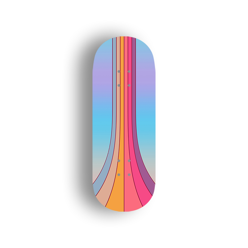 Professional Fingerboard Deck - COLORFUL