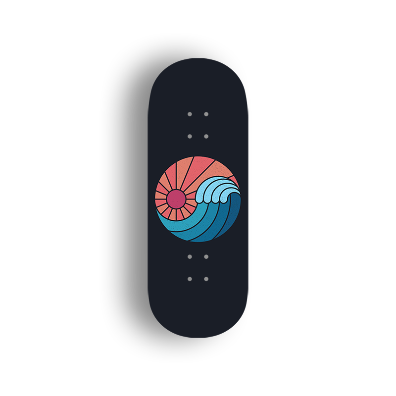 Professional Fingerboard Deck - SUNRISE