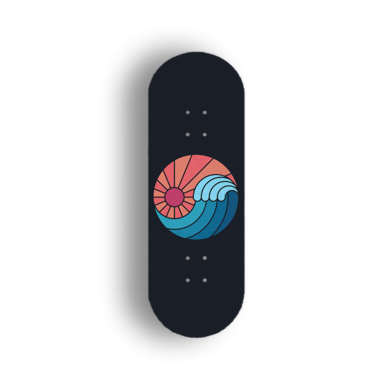 Professional Fingerboard Deck - SUNRISE