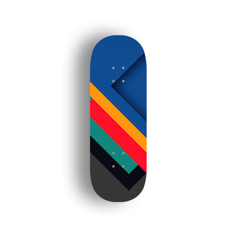 Professional Fingerboard Deck - Contrast