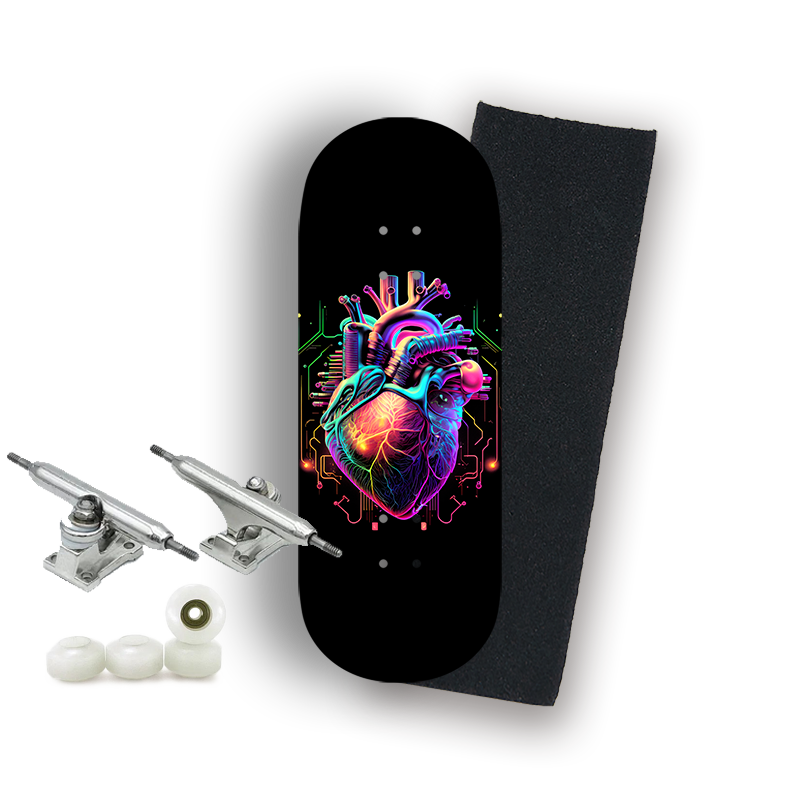 Professional Fingerboard Complete - Cyber Heart