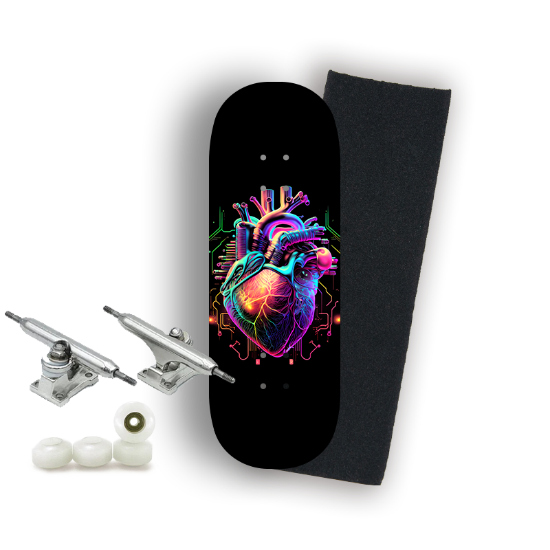 Professional Fingerboard Complete - Cyber Heart