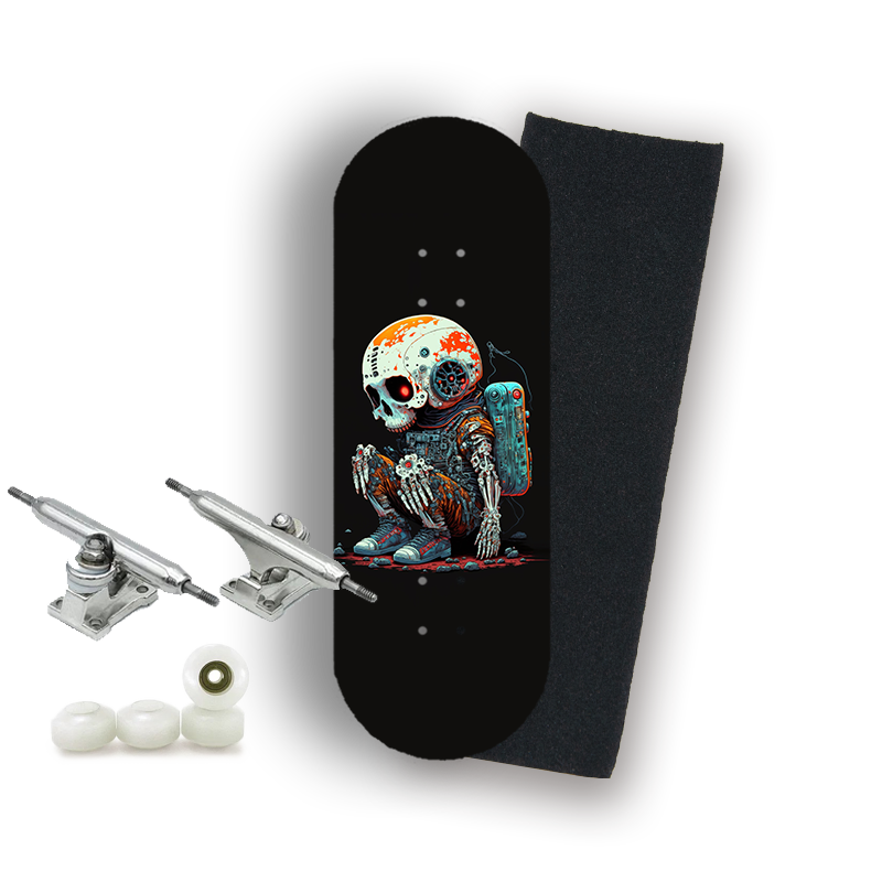 Professional Fingerboard Complete - Deserted Island Skull